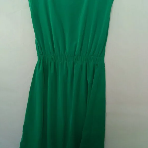 Old Navy Sleeveless Summer Dress Color Solid Green Size XS - Picture 8 of 8
